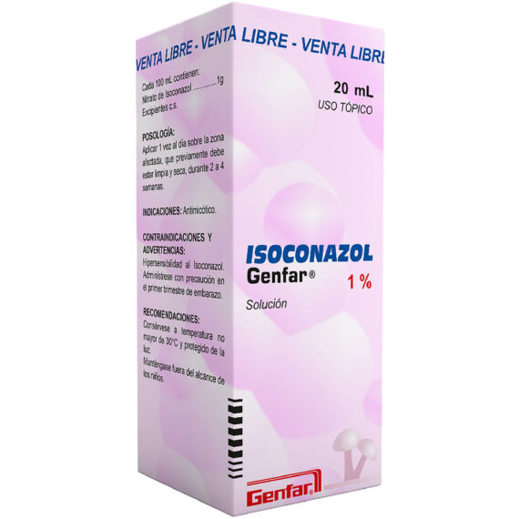 isoconazol sol 1% gf 20ml