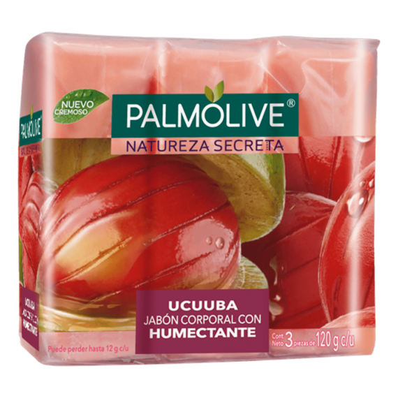 3 jabones palm.natur.secreta ucuuba 120gr