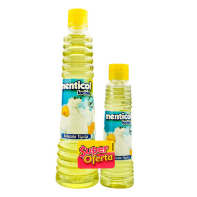 menticol pequeño amarillo 130ml+ment.60