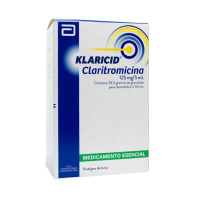 klaricid 125mg suspension 50ml