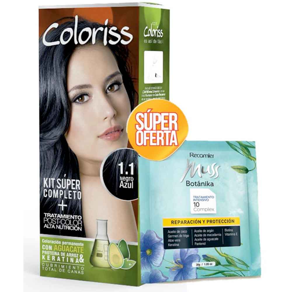 COLORIS KIT 11 NEGRO AZUL
