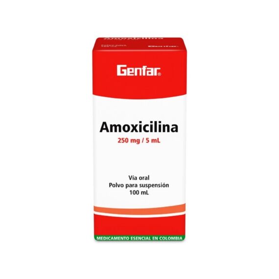 amoxicilina suspension 250mg gf 100ml