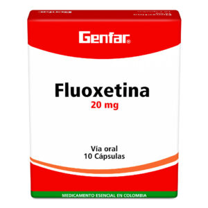 FLUOXETINA 20 MG GF 10 CAP