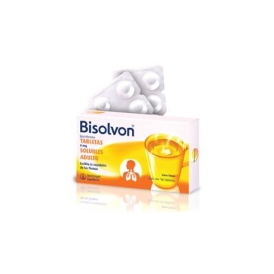 bisolvon 8 tabletas solubles