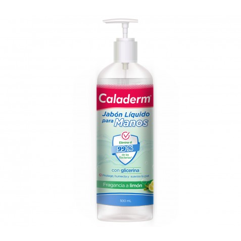 jabón liquido caladerm 500ml