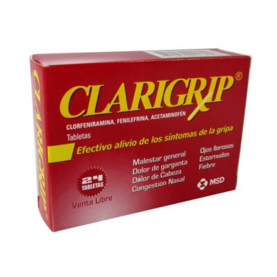 clarigrip 24 tabletas