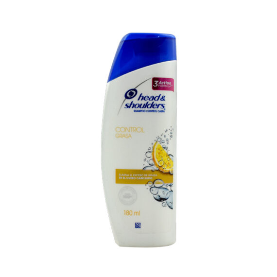 shampoo h&s control grasa 180ml