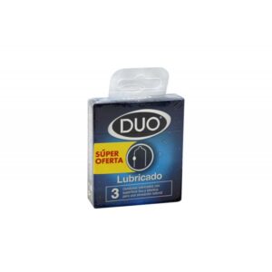 Condones Duo  Lubr 3 Und