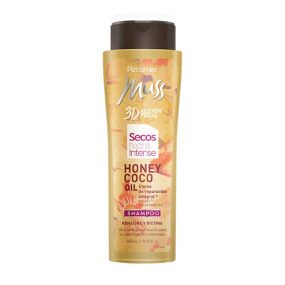 shampoo muss 3d secos honey 400ml