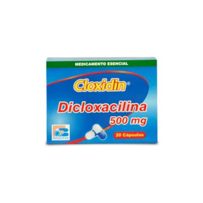 cloxidin 500mg 20 tabletas