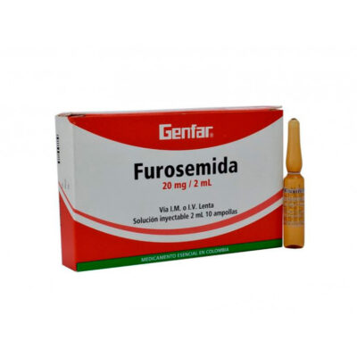 furosemida 20mg gf 10 amp