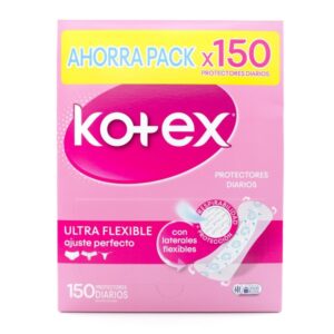 Protectores Kotex Fem Ultra Flexible 150Uds
