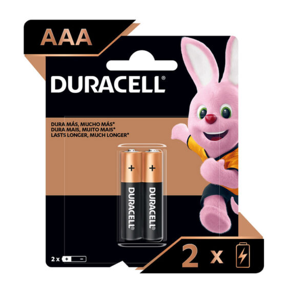 pila duracell alkalina aaa x 2 6uds