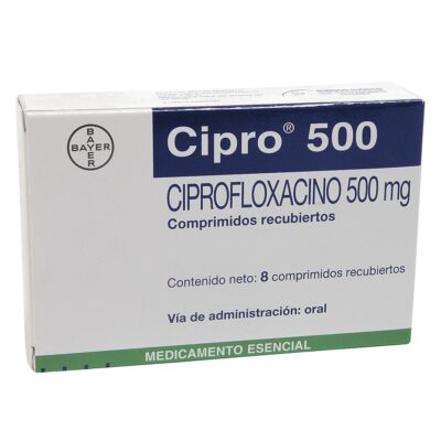 cipro 500mg 8 tabletas