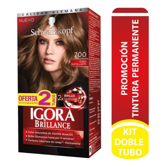 igora kit brillance 700 rubio medio