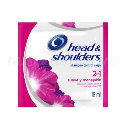 shampoo h&s 3 en 1 12 ml 20 sobres