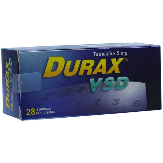 durax vsd 5mg 28 tabletas