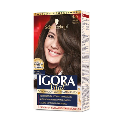 igora vital kit 60 n3/4 0 castaño median