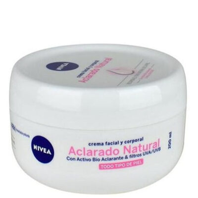 crema nivea aclarado natural 100ml