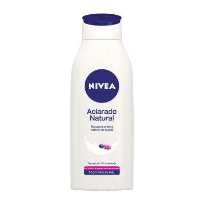 crema nivea aclarado natural 250ml