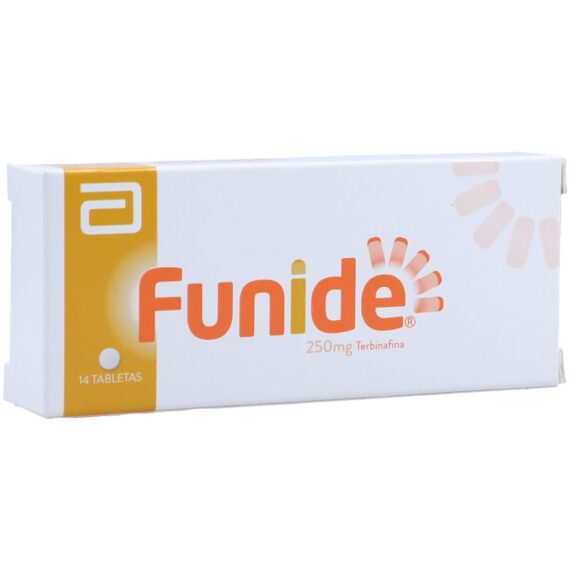 funide 250mg 14 tabletas