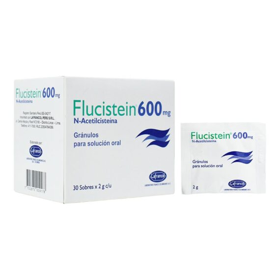 flucistein 600mg 30 sobres