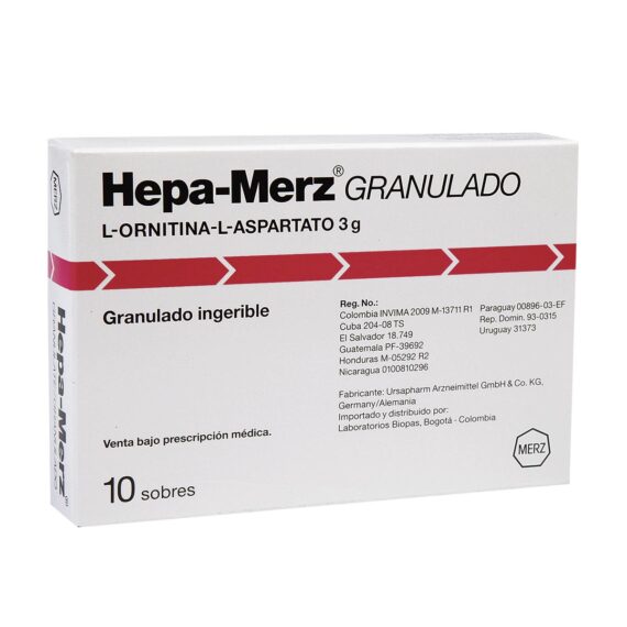 hepa merz granulado 3gr 10 sobres