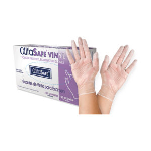 Guante EXAMEN VINILO ALFA T.M 100Uds