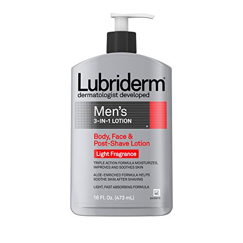 lubriderm loción men c/frag 473 ml