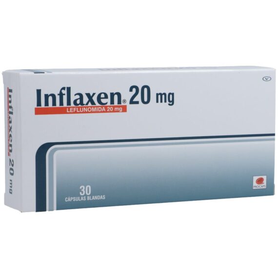 inflaxen 20mg 30 capsulas.