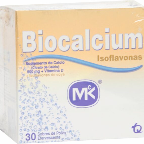 biocalcium isoflavonas 30 sobres