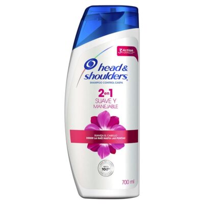 shampoo h&s 2 1 suave man.400ml