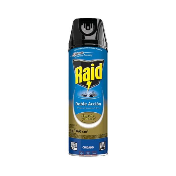 raid spray d/accion 360ml