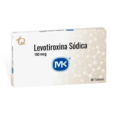 levotiroxina 100 mcg mk 30 tabletas