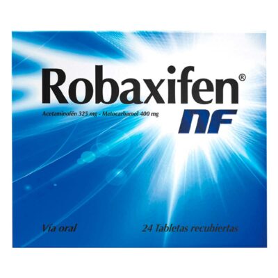 robaxifen nf 400/325mg 24 tabletas
