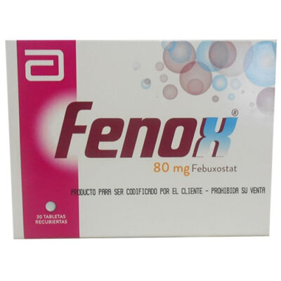 fenox 80mg 30 tabletas