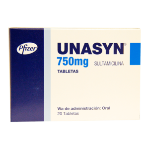 Unasyn 750Mg 20 Tabletas