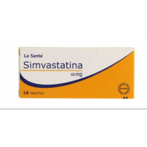 Simvastatina 40Mg Ls 10 Tabletas