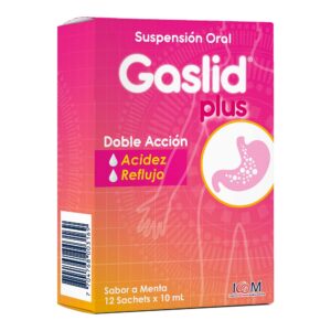 GASLID PLUS SUSP  X 12 SACHET X 10ML