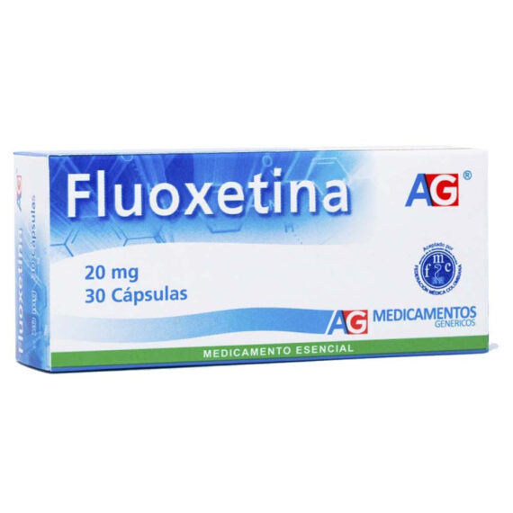 fluoxetina 20mg ag 30 capsulas