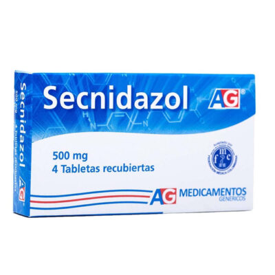 secnidazol 500mg ag 4 tabletas
