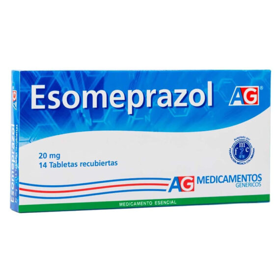 esomeprazol 20mg ag 14 tabletas