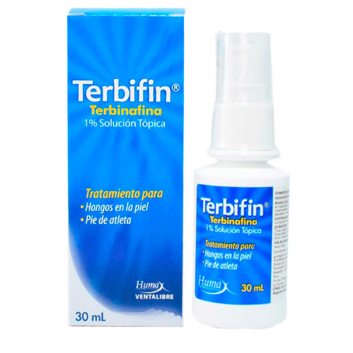 Terbifin 1% Sol Topica Hp 30Ml