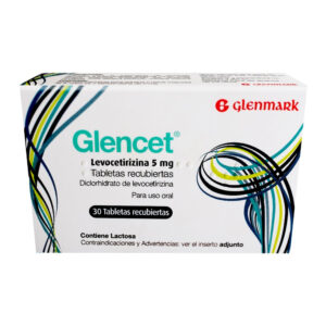 GLENCET 5mg 10 Tabletas
