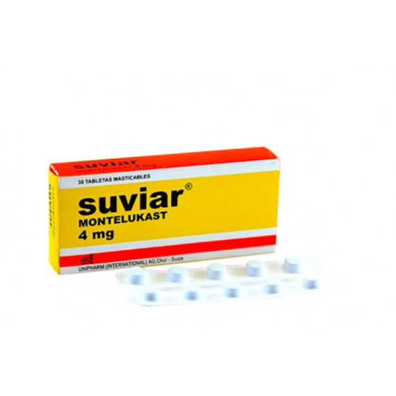 suviar 4 mg caja 30 tabletas