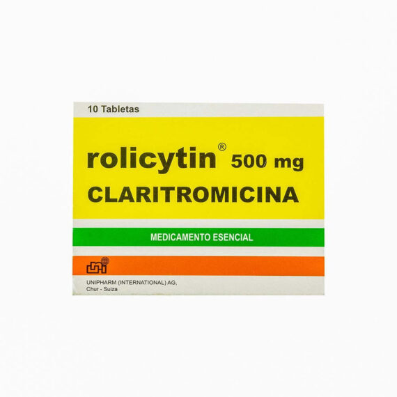 rolicytin 500mg 10 tabletas