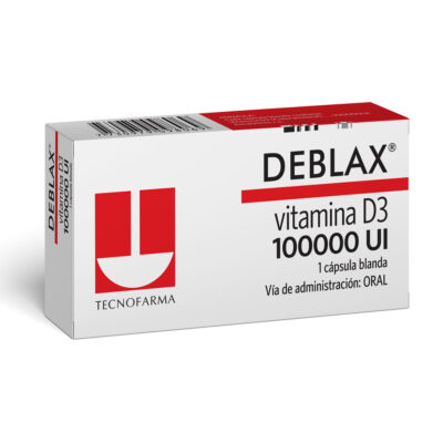 deblax vitamina d3 100000 u.i 1 cap