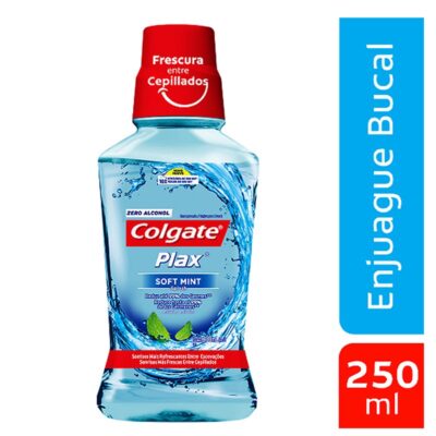 enjuague colgate plax z/alcohol 250ml