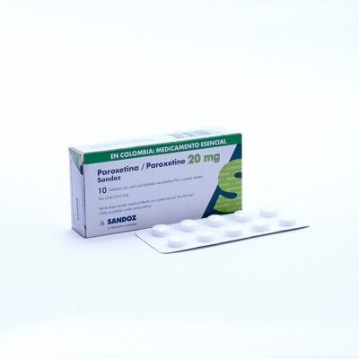 paroxetina 20mg sz 10 tabletas