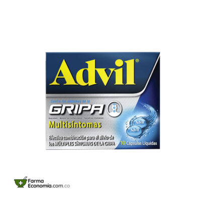 advil gripa 10 capsulas